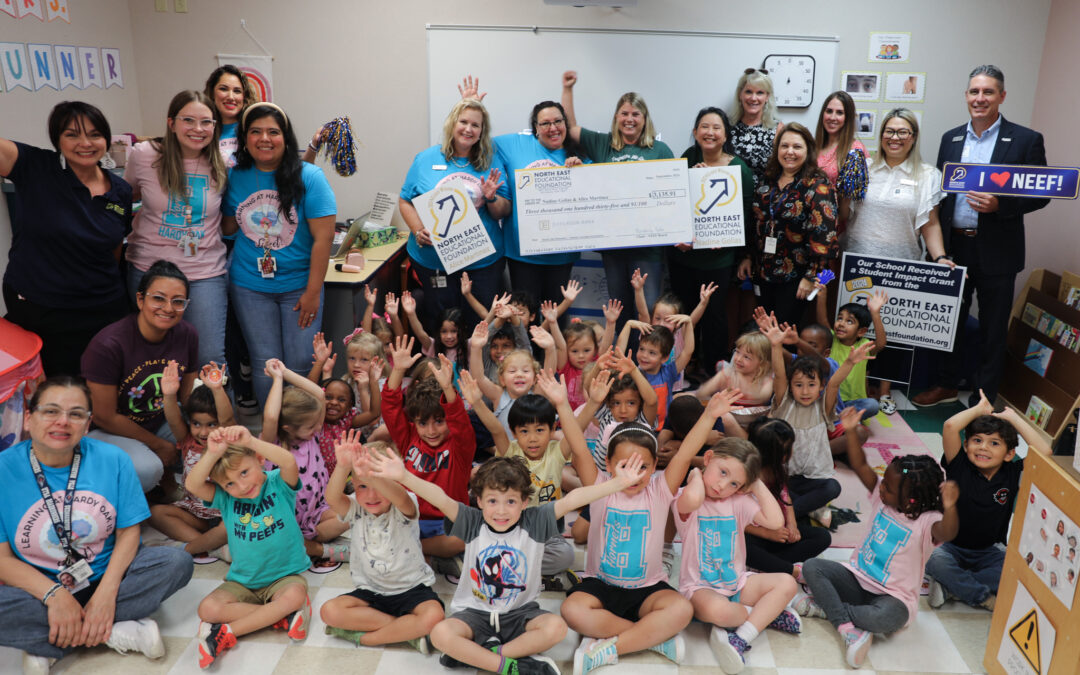 Thrilled NEISD Educators Receive NEEF Grant Checks for Impactful Projects!