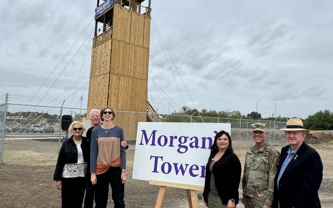 NEISD’s JROTC Reaches New Heights at Camp Henson with Grand Opening of the Rappel Tower