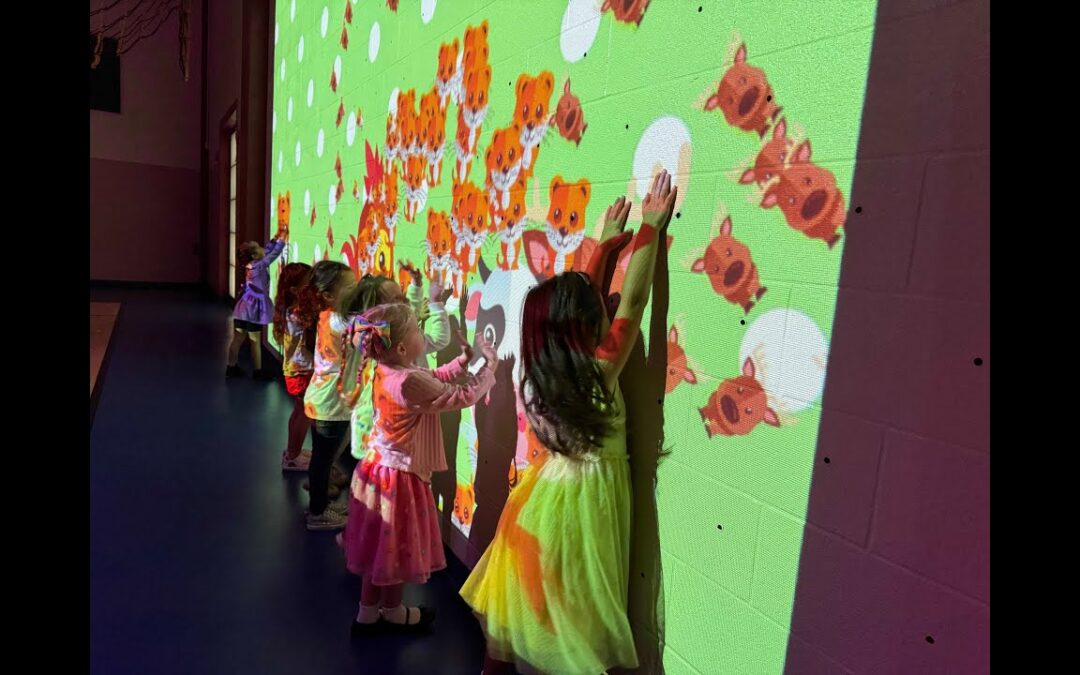 Giant Sized Learning is Fun on a Giant Touchscreen Wall